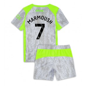 Lacne Dětský Futbalové dres Manchester City Omar Marmoush #7 2025-26 Krátky Rukáv - Tretina (+ trenírky)